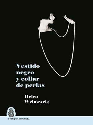 cover image of Vestido negro y collar de perlas